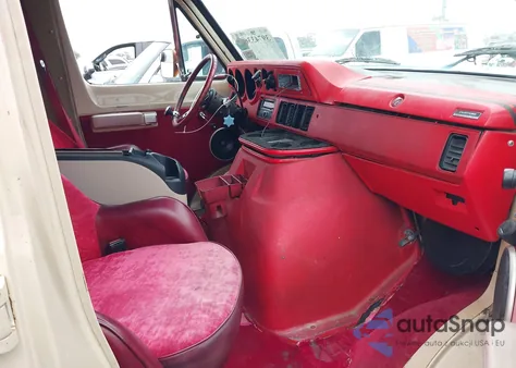 1983 Dodge Ram Van B250 из США, поврежденный, VIN 2B6HB23T8DK370393